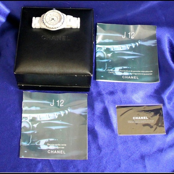 Authentic chanel j12 ceramic 38mm w diamond dial - Picture 4 of 4